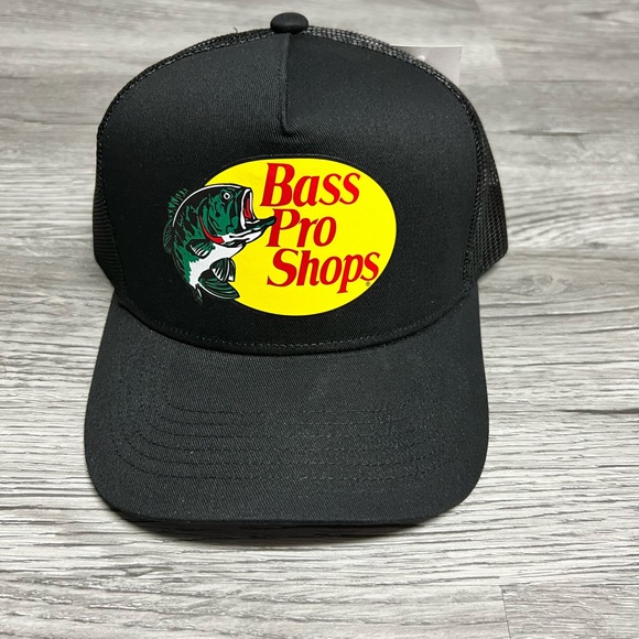 Bass Pro Shops Mesh Trucker Cap - Picture 1 of 3